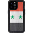Syria Flag Distressed iPhone 14 Pro Max Waterproof Case